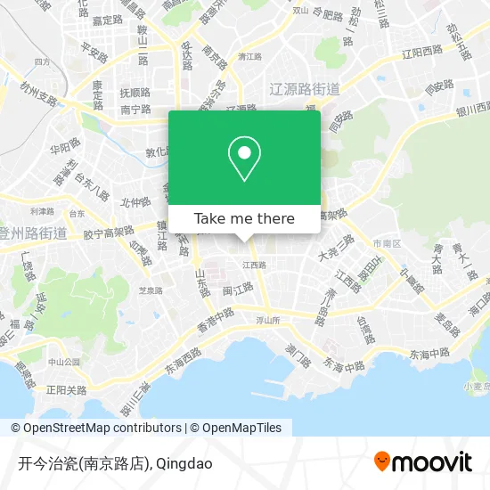开今治瓷(南京路店) map