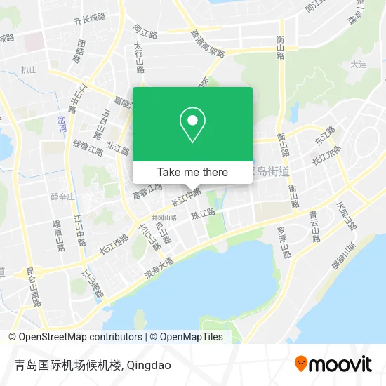 青岛国际机场候机楼 map