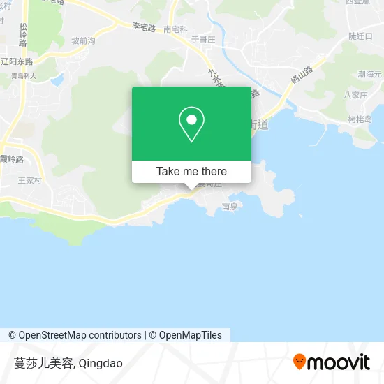 蔓莎儿美容 map