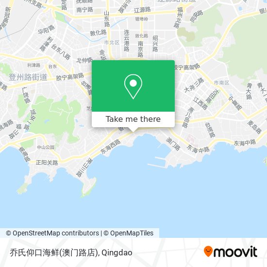 乔氏仰口海鲜(澳门路店) map