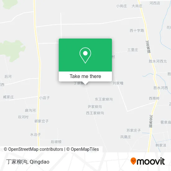 丁家柳沟 map