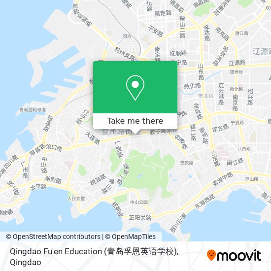 Qingdao Fu'en Education (青岛孚恩英语学校) map