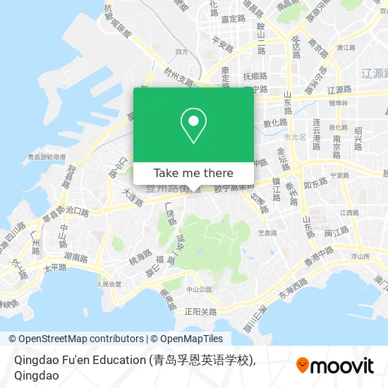 Qingdao Fu'en Education (青岛孚恩英语学校) map