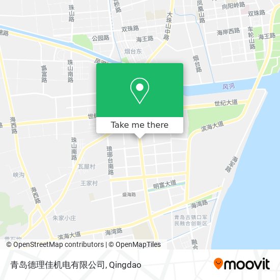 青岛德理佳机电有限公司 map