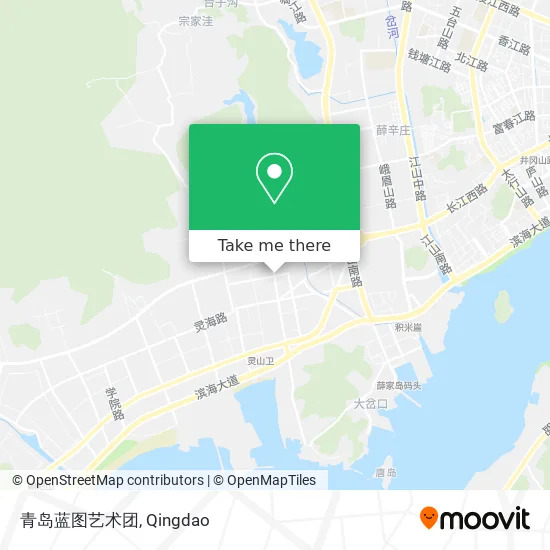 青岛蓝图艺术团 map