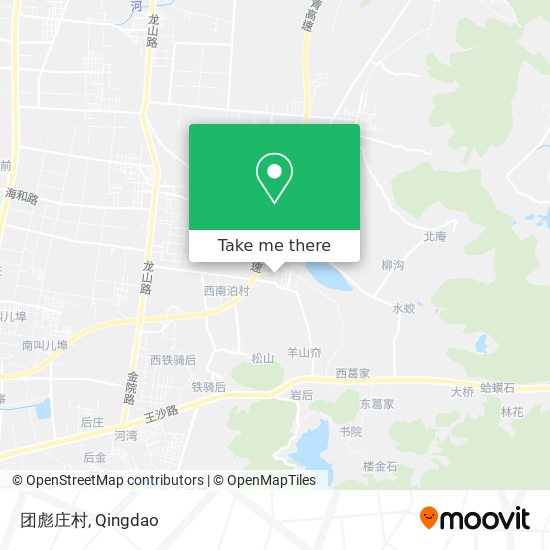 团彪庄村 map