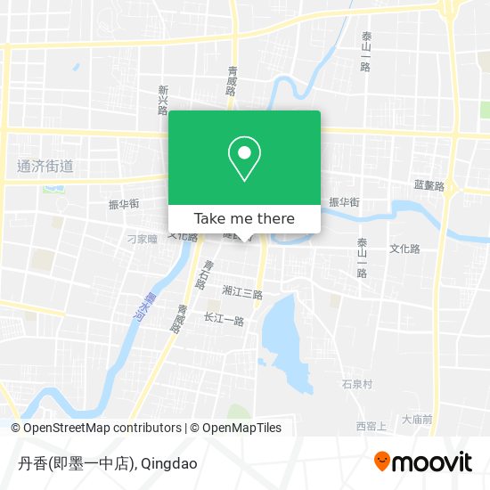 丹香(即墨一中店) map