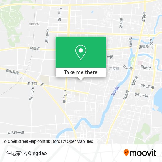 斗记茶业 map