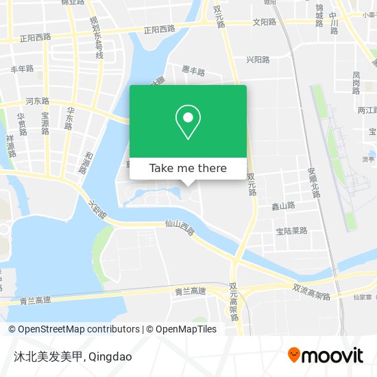 沐北美发美甲 map