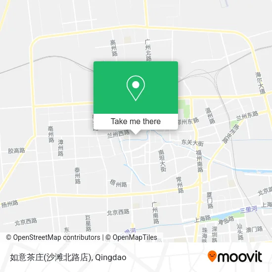 如意茶庄(沙滩北路店) map
