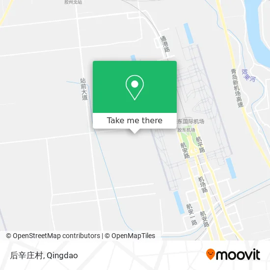 后辛庄村 map