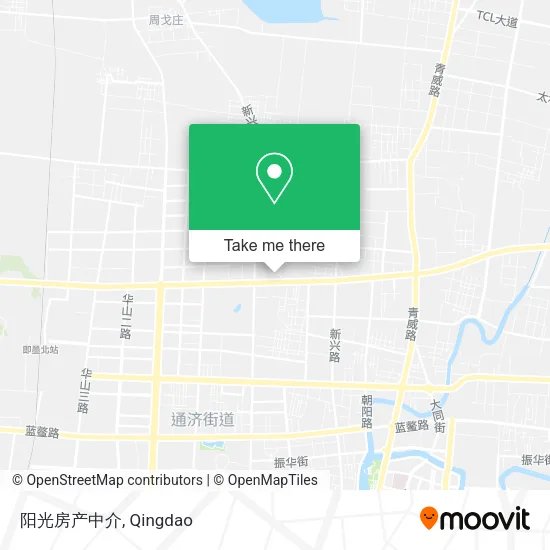 阳光房产中介 map