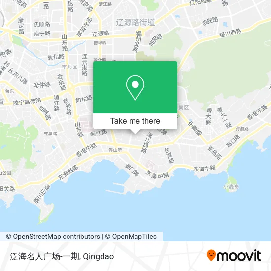 泛海名人广场-一期 map