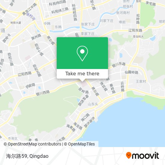 海尔路59 map