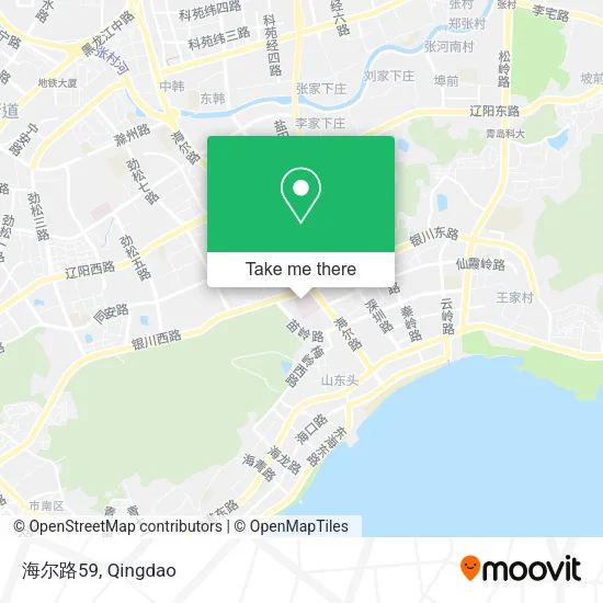 海尔路59 map