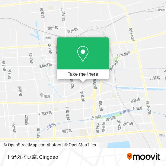 丁记卤水豆腐 map