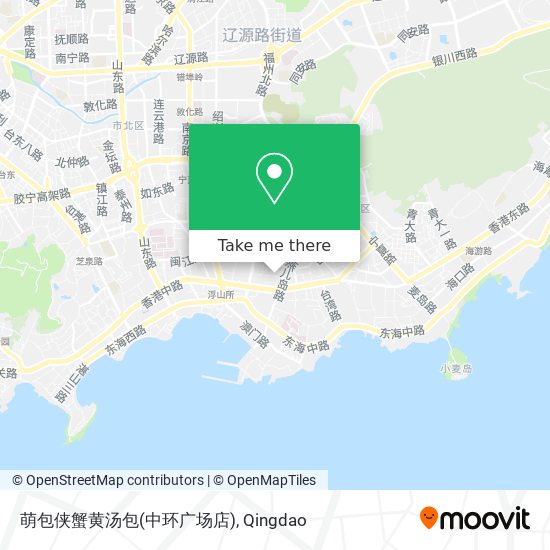 萌包侠蟹黄汤包(中环广场店) map