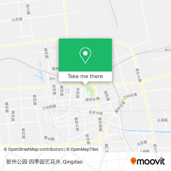 胶州公园-四季园艺花卉 map