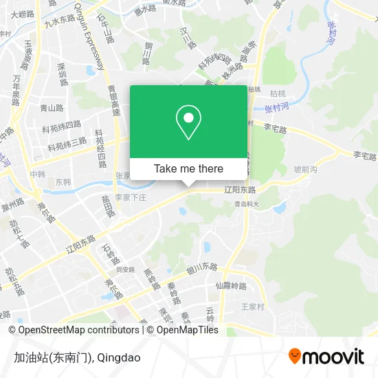 加油站(东南门) map