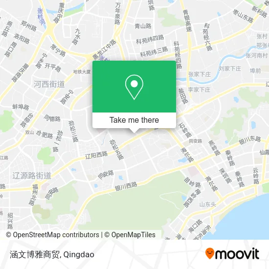 涵文博雅商贸 map