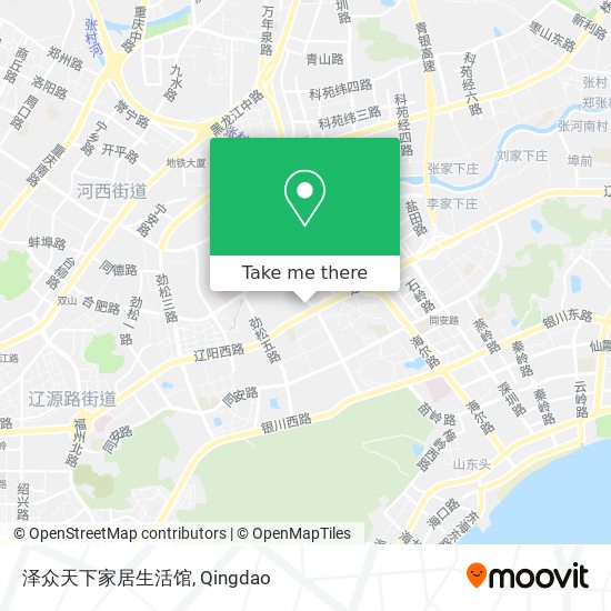 泽众天下家居生活馆 map