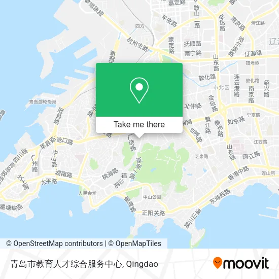 青岛市教育人才综合服务中心 map