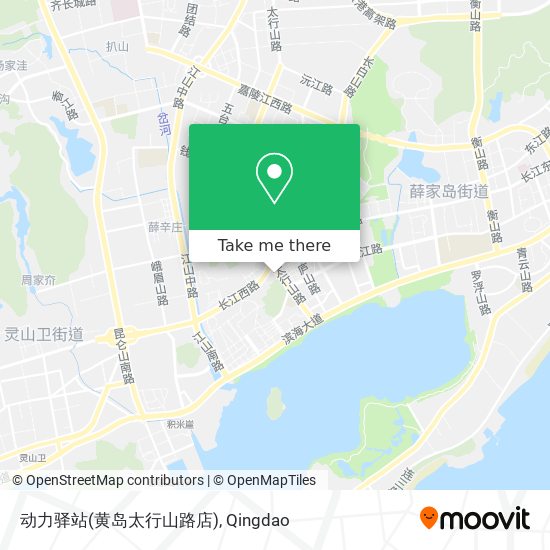 动力驿站(黄岛太行山路店) map