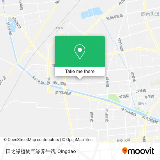 田之缘植物气渗养生馆 map