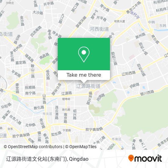 辽源路街道文化站(东南门) map