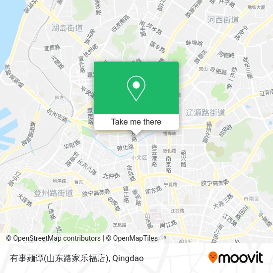 有事麺谭(山东路家乐福店) map