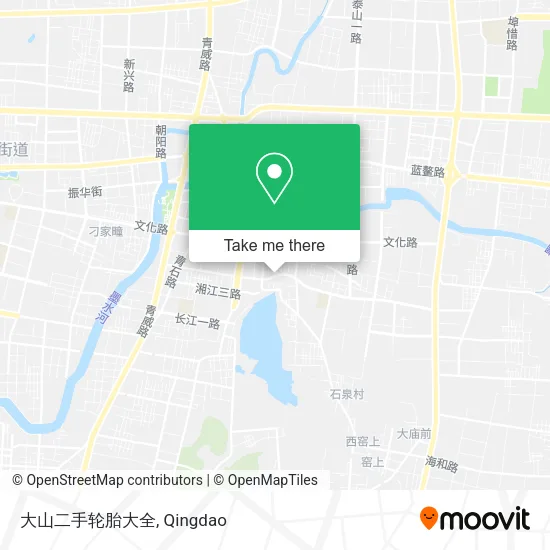 大山二手轮胎大全 map