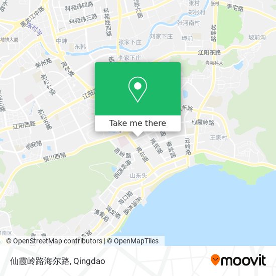 仙霞岭路海尔路 map