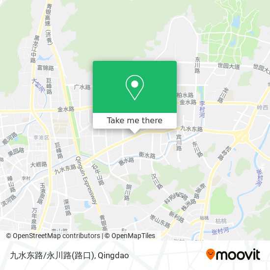 九水东路/永川路(路口) map
