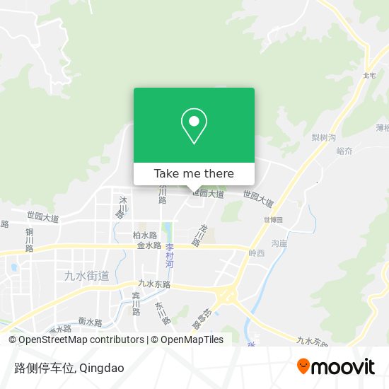 路侧停车位 map