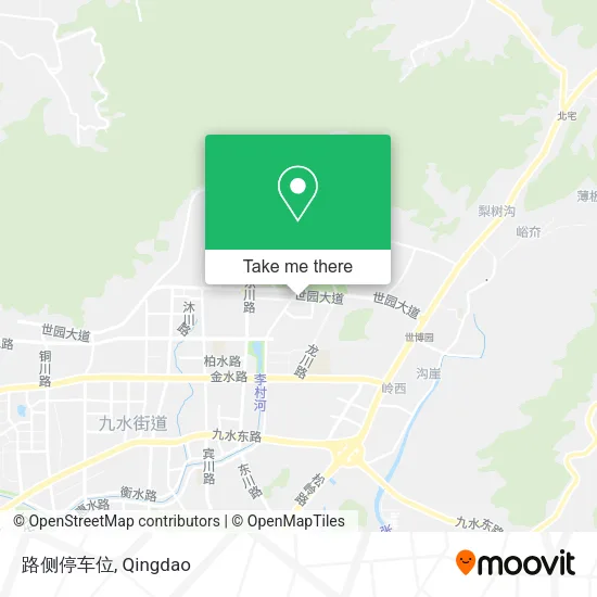 路侧停车位 map