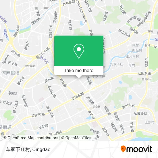 车家下庄村 map