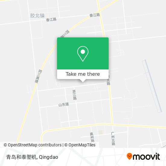 青岛和泰塑机 map