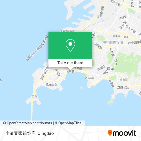 小清青家馄饨店 map