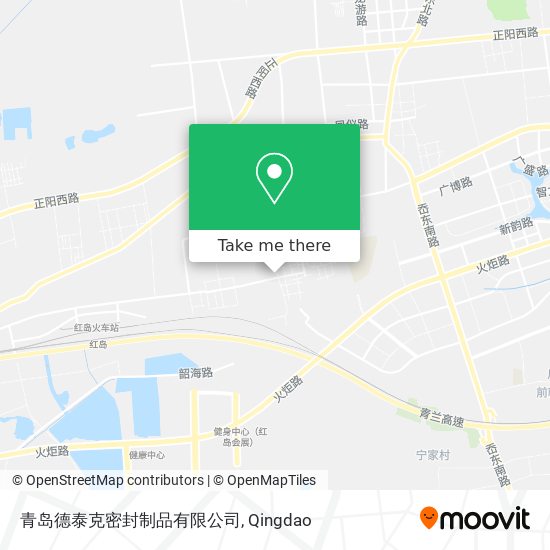 青岛德泰克密封制品有限公司 map