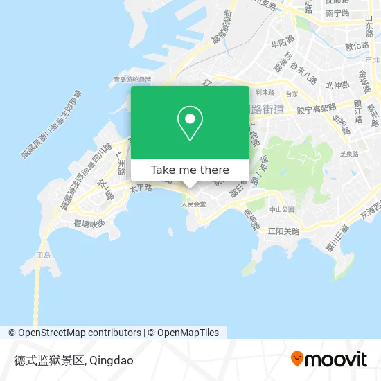 德式监狱景区 map