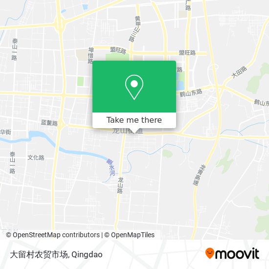 大留村农贸市场 map