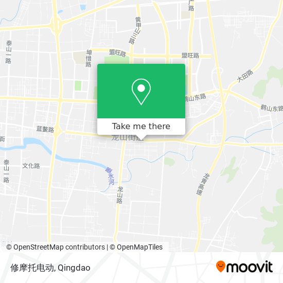 修摩托电动 map