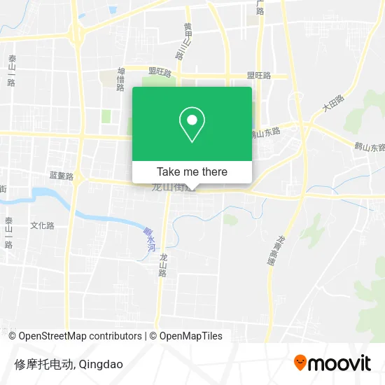 修摩托电动 map