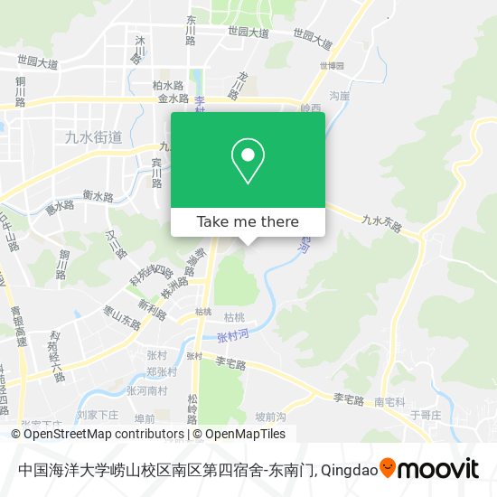 中国海洋大学崂山校区南区第四宿舍-东南门 map