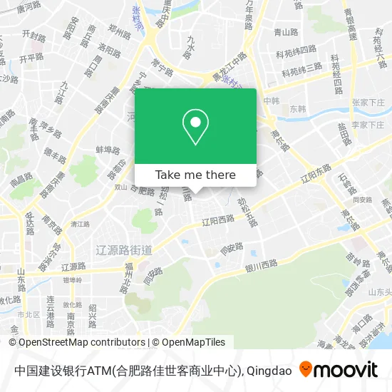 中国建设银行ATM(合肥路佳世客商业中心) map