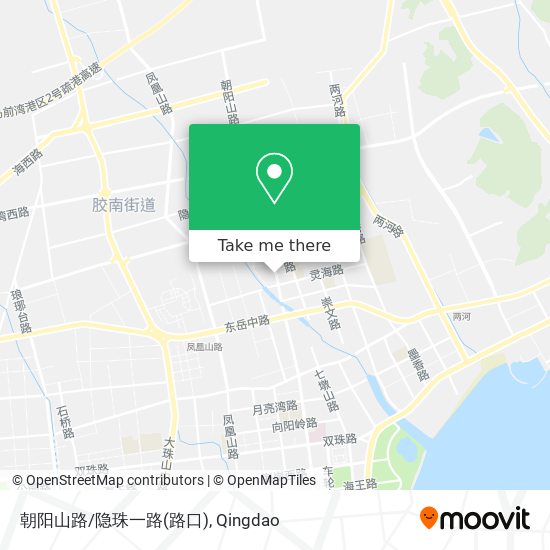 朝阳山路/隐珠一路(路口) map