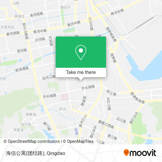 海信公寓(团结路) map