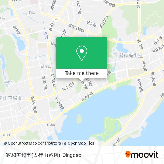 家和美超市(太行山路店) map