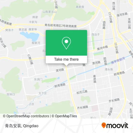青岛安装 map