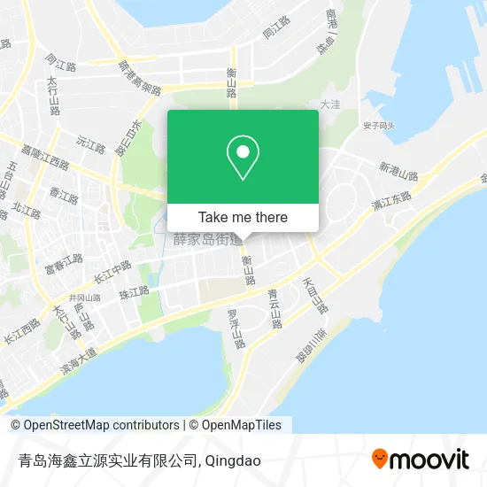 青岛海鑫立源实业有限公司 map
